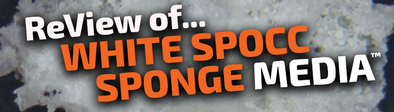 Re View White SPOCC Sponge Media masthead
